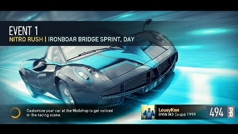 German Precision Series Chapter 1 Event 1 Walkthrough | Need For Speed No Limits