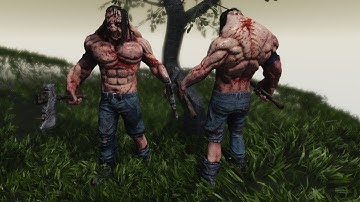 Zbrush Character Sculpt - Wasteland Mutant Final - Miscreated