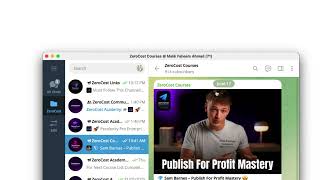 How to Access PAID COURSES for FREE (Telegram Guide 2025) | 1000+ Free Courses | ZeroCost Academy screenshot 4