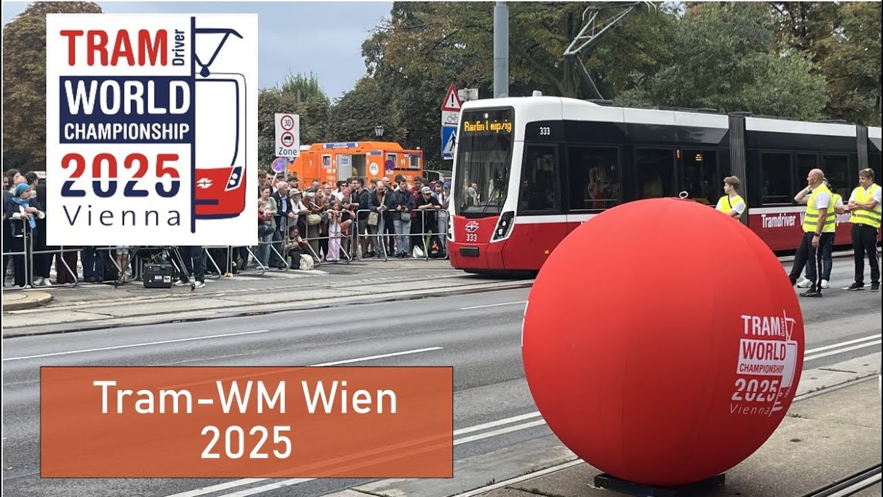 Die erste Tram-WM in Wien 2025