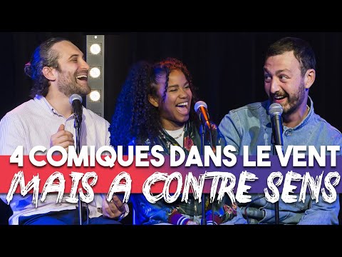EP 13 - Roman Frayssinet, Elodie Arnould, Seb Mellia - 4 Comiques dans le vent...