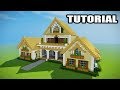 Minecraft - How to build a mansion tutorial - EPIC HOUSE! Minecraft - How to build a mansion tutorial - EPIC HOUSE!