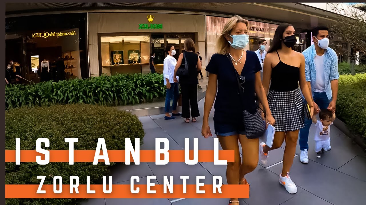 Istanbul ZORLU CENTER  4k Walking Tour in One Of The World's Most