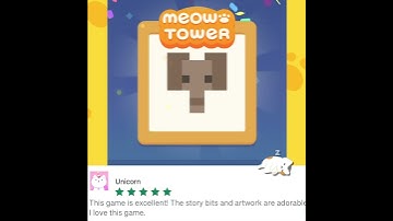 Meow Tower: Nonogram Pictogram