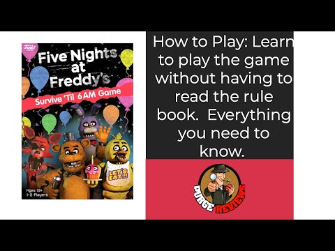 Five Nights at Freddy's Survive 'Til 6AM Game - Security Breach Edition
