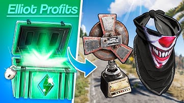 WINNING GLITCHED RUST SKIN on RUSTCLASH!?!?