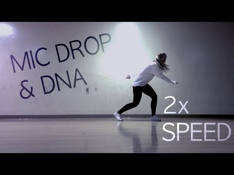 BTS(방탄소년단) - Mic Drop & DNA 2x Speed Dance Cover [FAIL LOL]