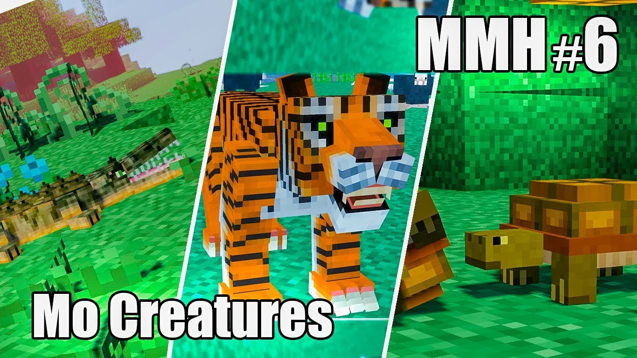 Los Mejores Mods De La Historia De Minecraft 6 Mo Creatures Youtube