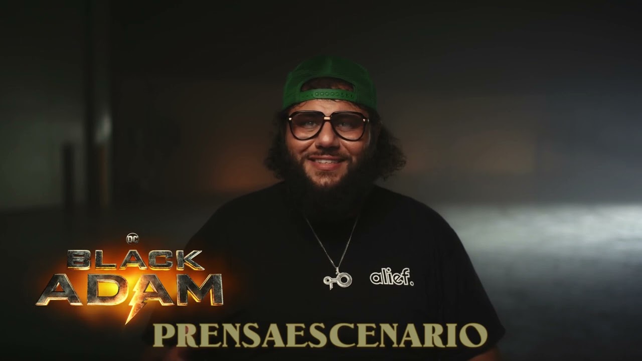 MOHAMMED AMER - ENTREVISTA - BLACK ADAM - YA DISPONIBLE - CINES