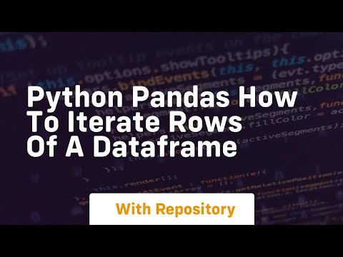 python pandas how