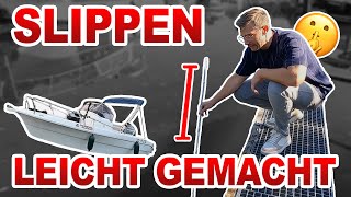 BOOT SLIPPEN l KURZFASSUNG ‒ perfektes zu Wasser lassen LEICHT GEMACHT!🛥️🤫 by A&G Fahrschul-Akademie GmbH 2,168 views 4 months ago 7 minutes, 5 seconds