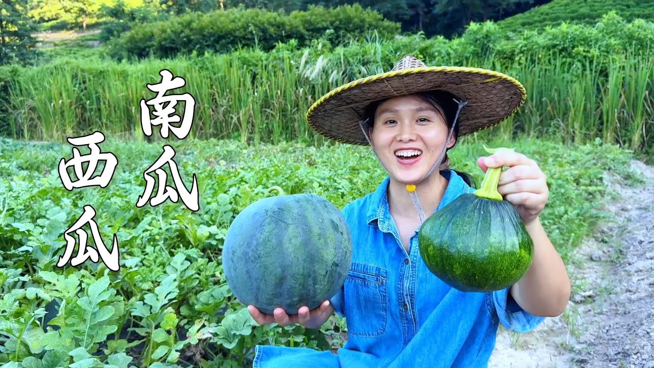 Арбуз, тыква и еда для всей семьи, и вкус у нее как у лета!