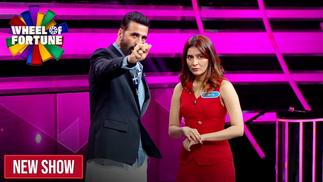 Akshay Kumar | Akshay Kumar ने Nikita को क्या धमाकेदार इशारा किया? | Wheel of Fortune