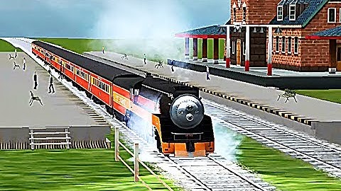 Train Sim - Southern England using Southern Pacific 4449 - Simulasi Kereta Api