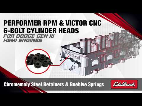 Performer RPM & Victor CNC 6 Bolt Cylinder Heads