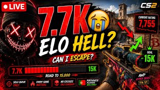 💀 I FELL BACK TO 7.1K... THE COMEBACK STARTS AGAIN | CS2 LIVE
