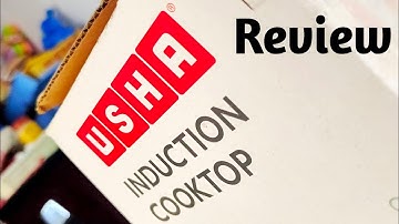 Usha CookJoy Electric Induction Cooktop Review And Unboxing