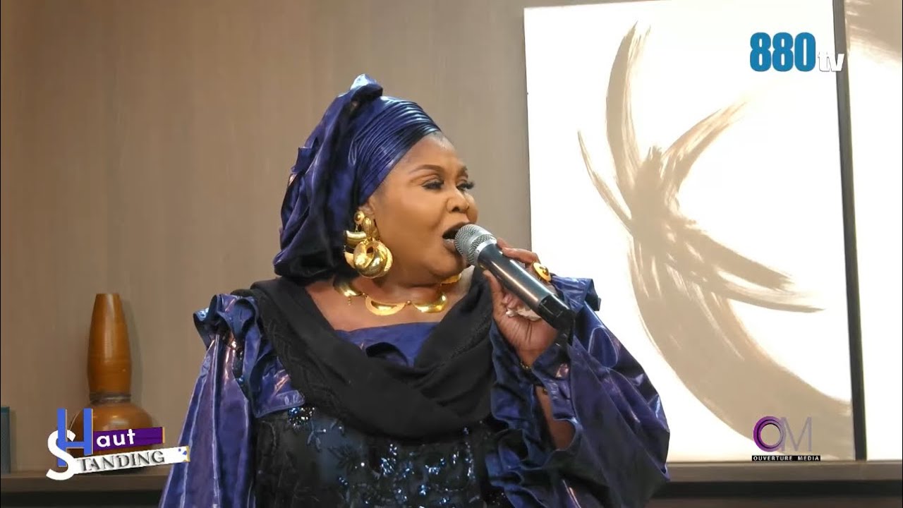 OM TV : NENE SARAMA  DANS L’ÉMISSION HAUT STANDING. #880 TV