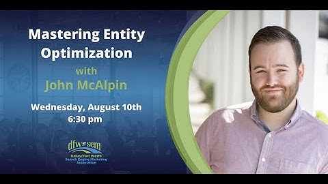 Mastering Entity Optimization