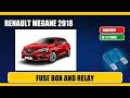 Fuse box location and diagram: renault megane 2018 - Schema fusibili