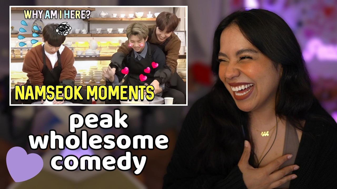 NamSeok, BTS's Chaotic But Endearing Kids - NamSeok Moments REACTION 😂
