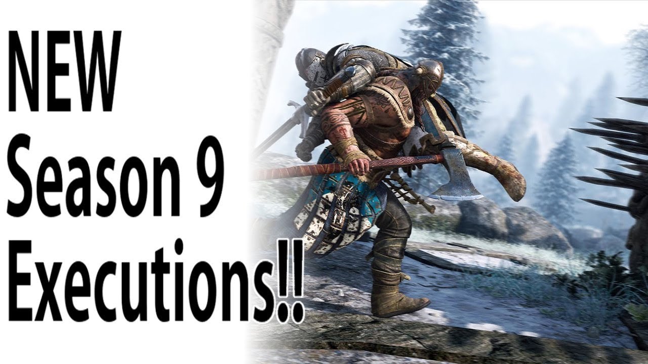 For Honor - New Season 9 Executions!!!