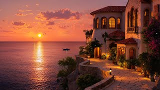 Release Stress with Smooth Bossa Nova - Gentle Jazz & Ocean Sunset for Deep Relaxation