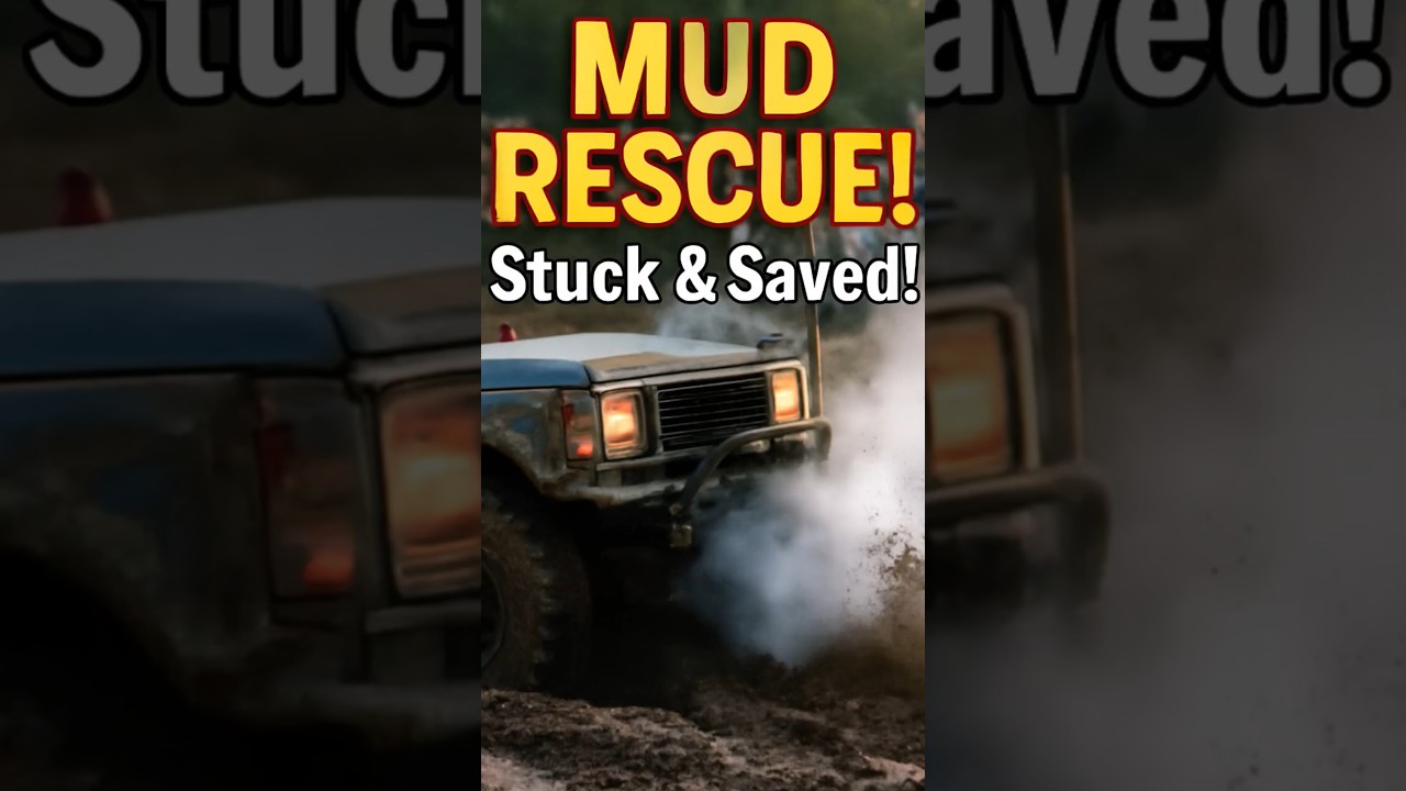 Offroad Car Rescue in Deep Mud  