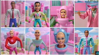 SKIBIDI TOILET MEGA BATTLE 2 || AI BARBIE