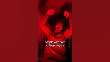 People with Hard College Majors