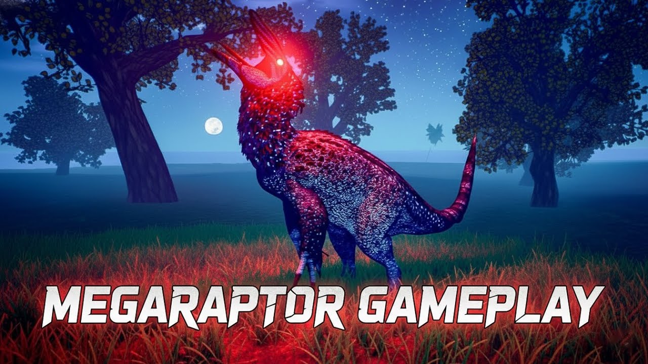 🔥MEGARAPTOR | THE BLACK BEAST OF THE CURSED ISLE #thecursedisle #dinosaur #gaming 