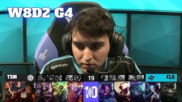 TSM vs CLG | Week 8 Day 2 S12 LCS Spring 2022 | CLG vs TSM W8D2 Full Game