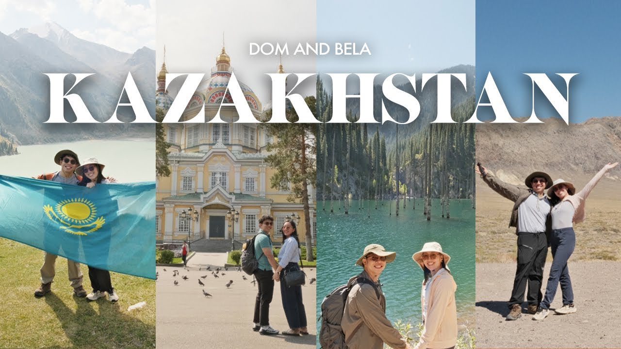 FIRST TIME IN KAZAKHSTAN: VISA-FREE FOR FILIPINOS! ALMATY Travel Vlog | Dom and Bela