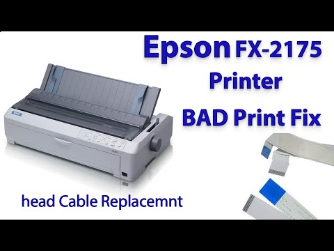 Epson FX-2175 Dot Matrix Printer | Repair