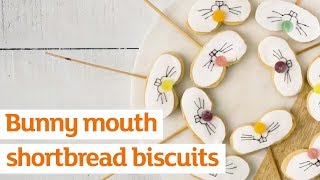 Bunny mouth shortbread biscuits | Recipe | Sainsbury's screenshot 4