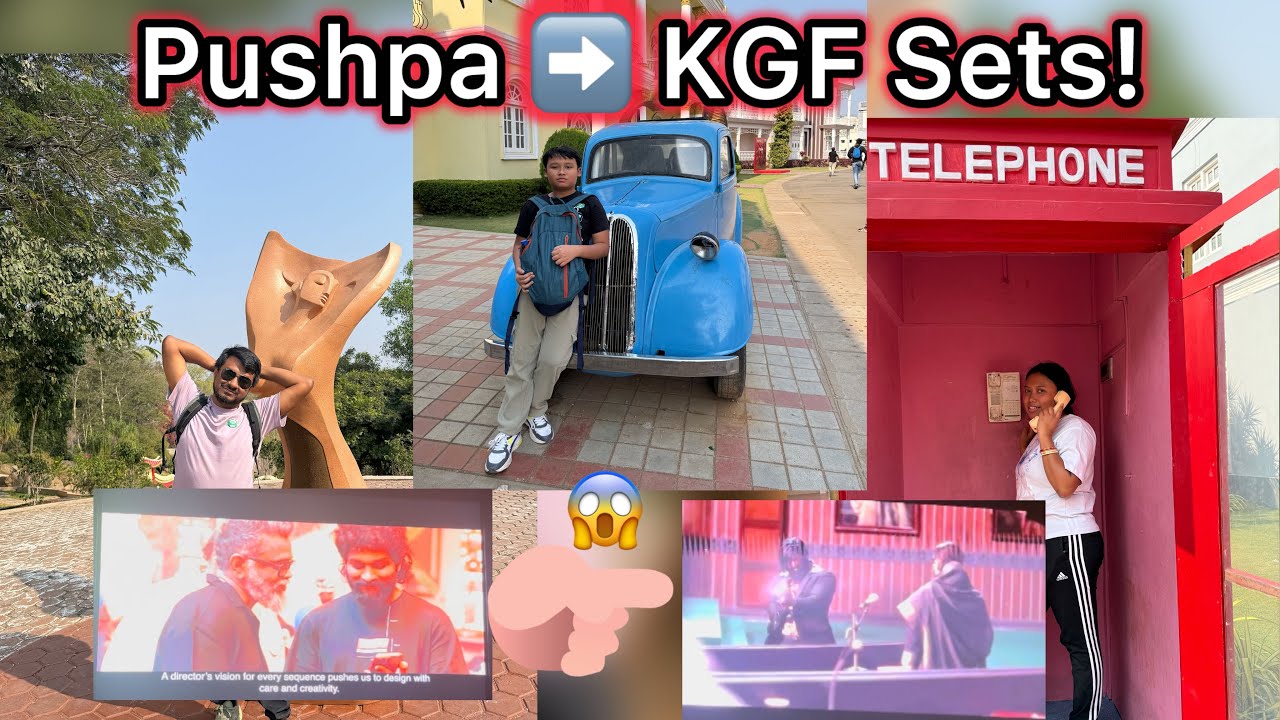 Inside Ramoji Film City Mayalok 🤯 Pushpa, KGF & Salaar Movie Sets Revealed!