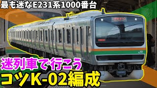 迷列車で行こう第1回　E231系1000番台コツK-02編成物語