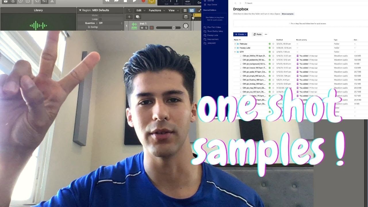 working with one shot samples in logic pro x - YouTube