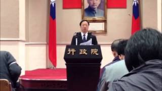 江揆談23日晚上處理群眾抗爭及說明逮捕61人 20140324唐佩君