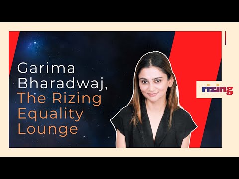 Garima Bharadwaj Of Enlite At The Rizing Equality Lounge | The Rizing Equality Summit 2024