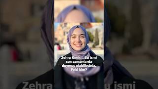 Zehra Kınık... Bu Ismi Son Zamanlarda Duymuş Olabilirsiniz. Peki Kim?