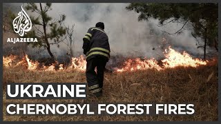 Ukraina: Polusi udara akibat kebakaran hutan juga memperparah isolasi.