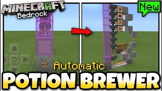 Minecraft Bedrock - POTION BREWER 🧪 [ Redstone Tutorial ] MCPE / Xbox / Switch / Windows 10