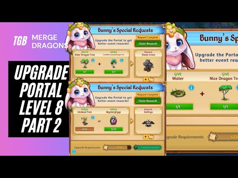 Merge Dragons Portal Upgrade • Dragon Trees & Merge Mystery Eggs ☆☆☆