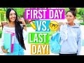 First Day Vs Last Day Of School: Back To School 2016! First Day Expectations for School!