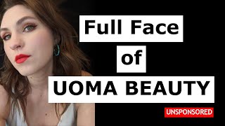 Unsponsored - full face of Uoma Beauty!