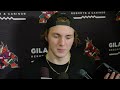 11/01/23 Logan Cooley & Head Coach André Tourigny Speak to the Media Following Tonight's Game