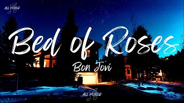 Thumbnail of Bon Jovi - Bed Of Roses (Lyrics)