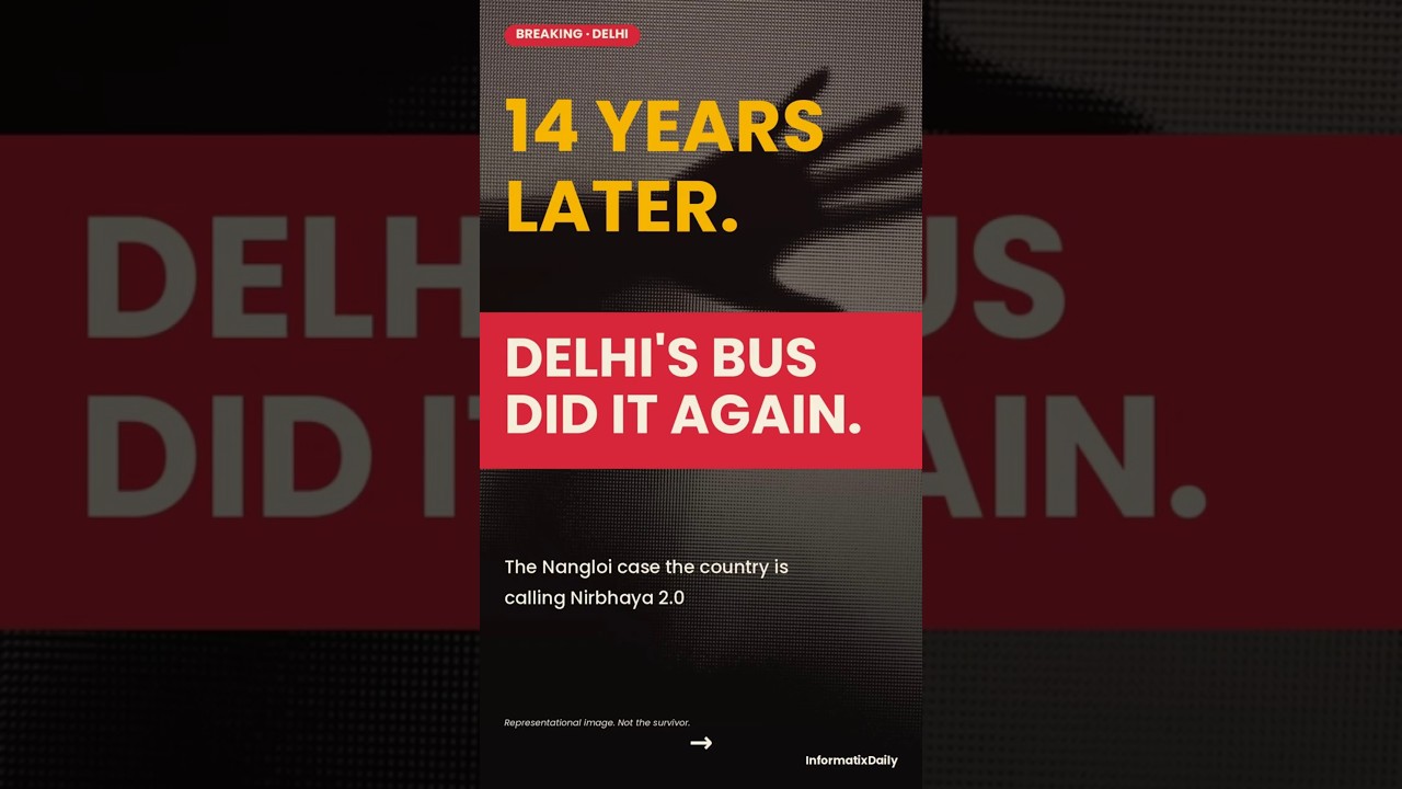 14 years after Nirbhaya, Delhi just watch another rape case 😱💔 #india #women #delhinews