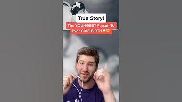 THE YOUNGEST PERSON TO EVER GIVE BIRTH - SKIT/STORY #Shorts